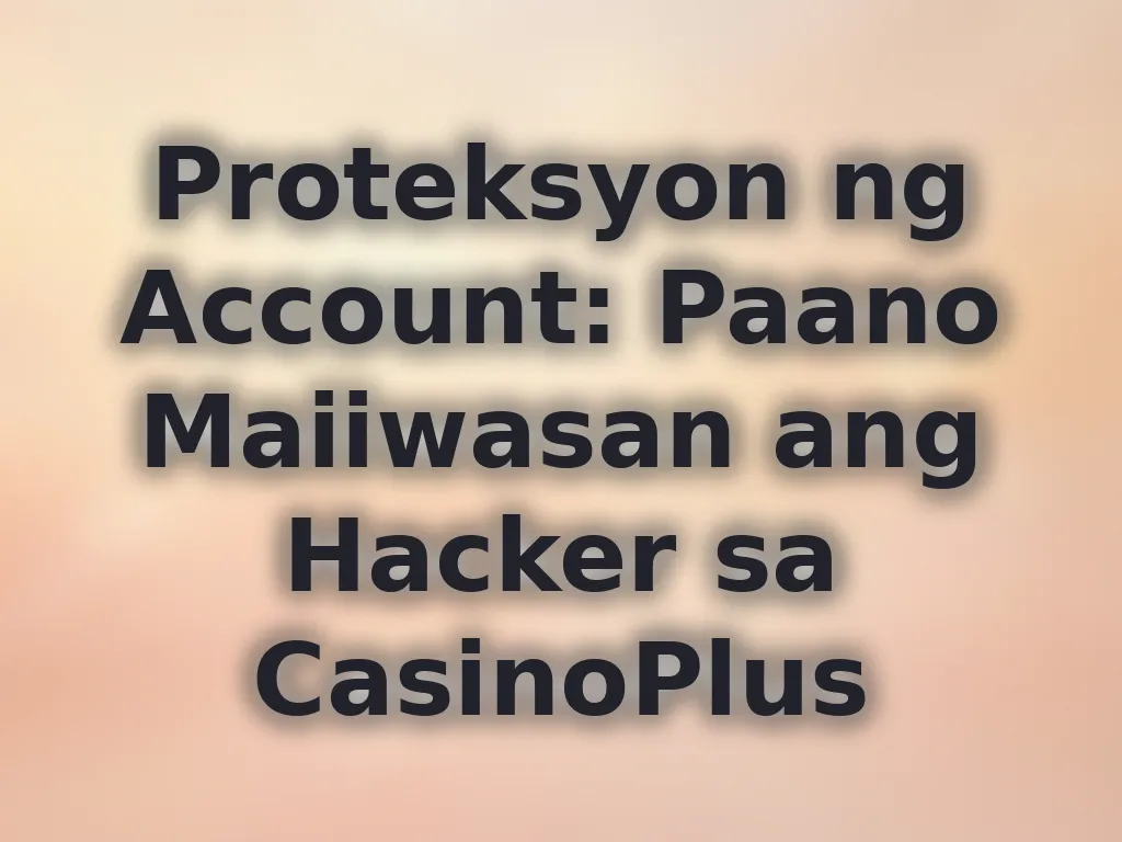 Proteksyon ng Account